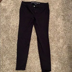 American Eagle Black Jeggings